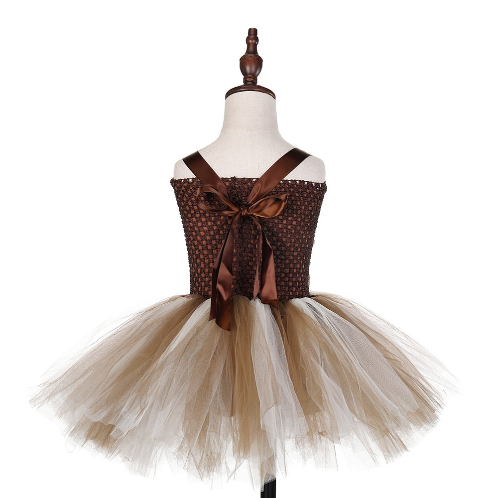 The Mum Shop AU -Girls Giraffe Tutu Outfit Available in Sizes 1year-14year