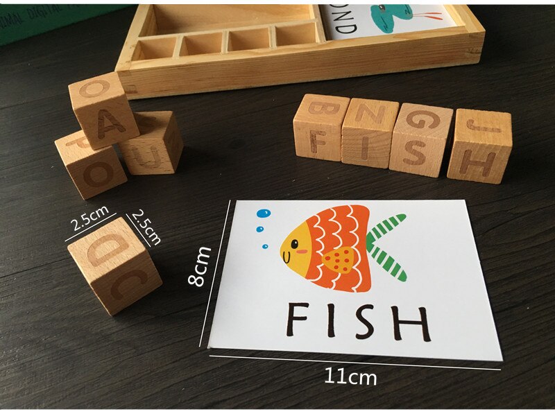 The Mum Shop AU -Learn to spell  English FlashCard Kit