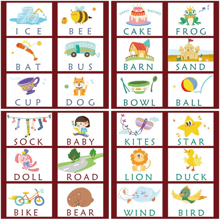 The Mum Shop AU -Learn to spell  English FlashCard Kit