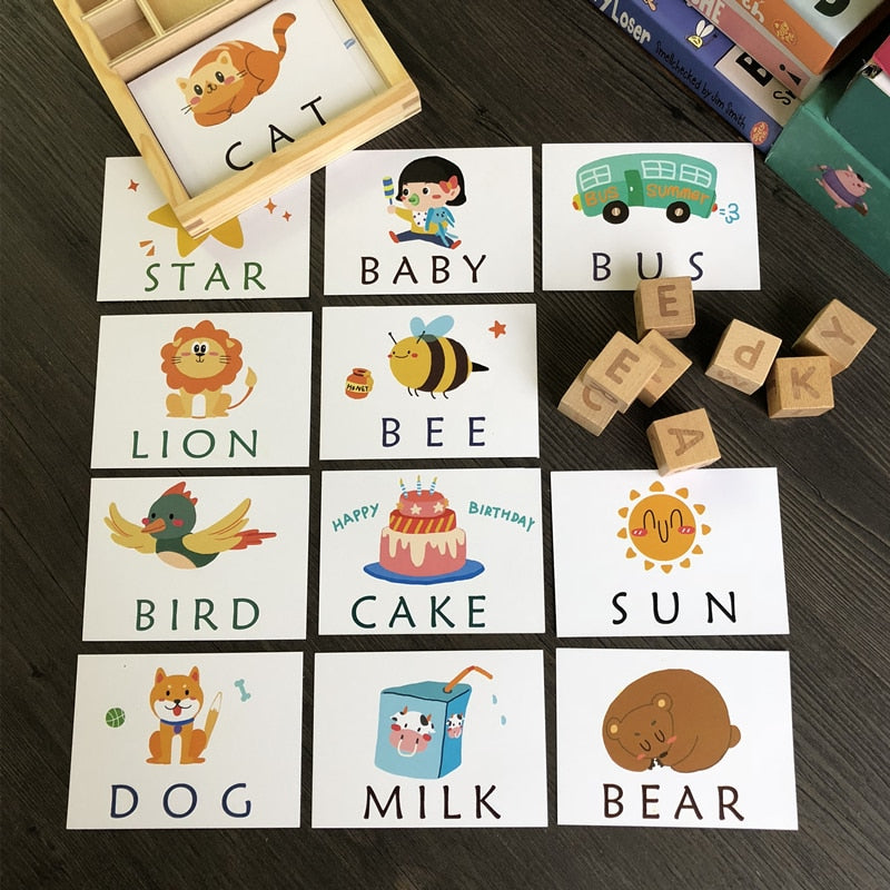 The Mum Shop AU -Learn to spell  English FlashCard Kit