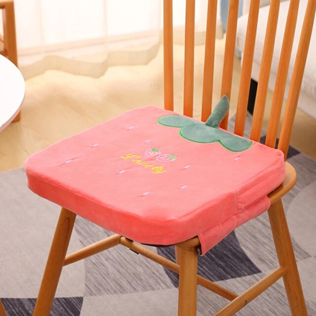 The Mum Shop AU-Kids Dining Booster Seat Cushion -Available in Multiple Styles with safety straps