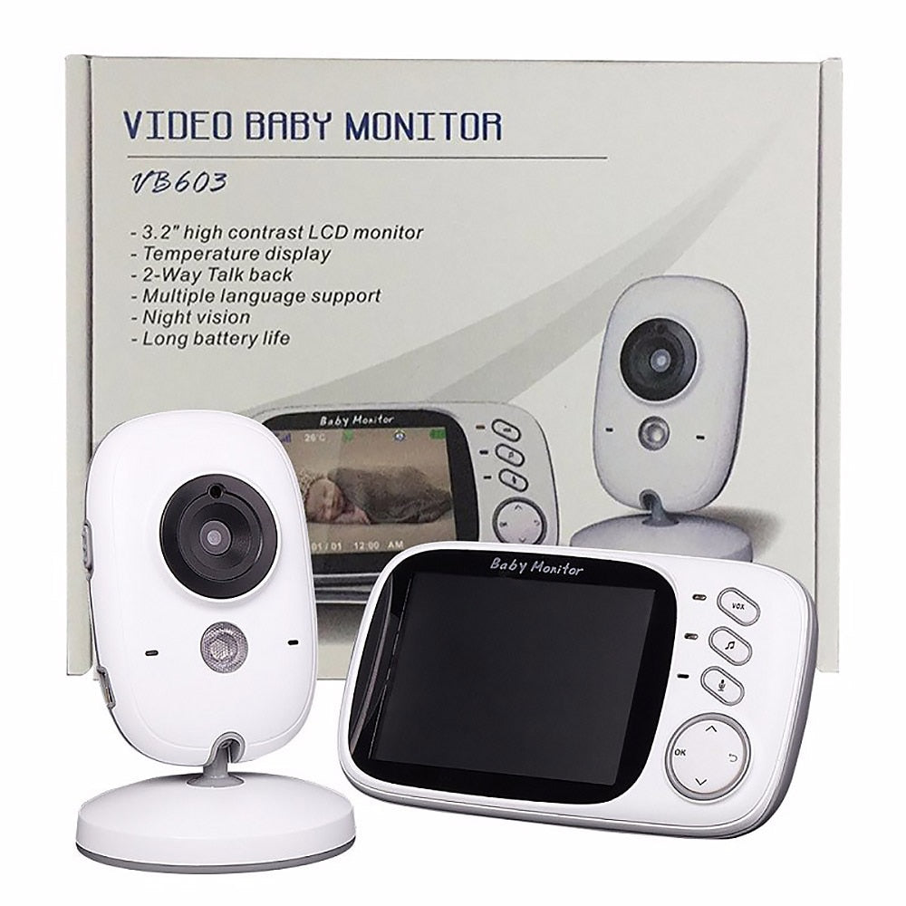 The Mum Shop AU -Wireless (No WIFI) -Baby Monitor 2.4G  Video with  2-way communication Audio & Night Vision