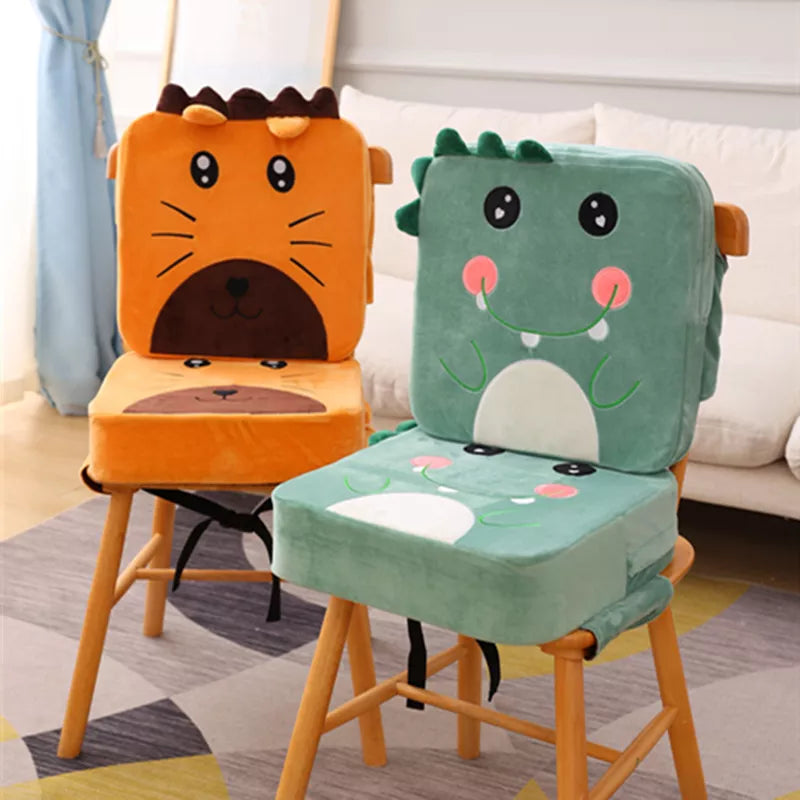 The Mum Shop AU-Kids Dining Booster Seat Cushion -Available in Multiple Styles with safety straps