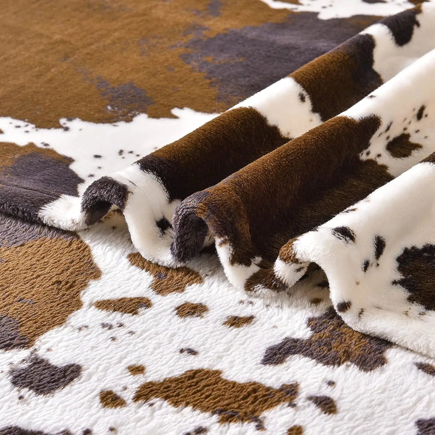 The Mum Shop AU-Soft Flannel Cow printed blanket-Available in different sizes