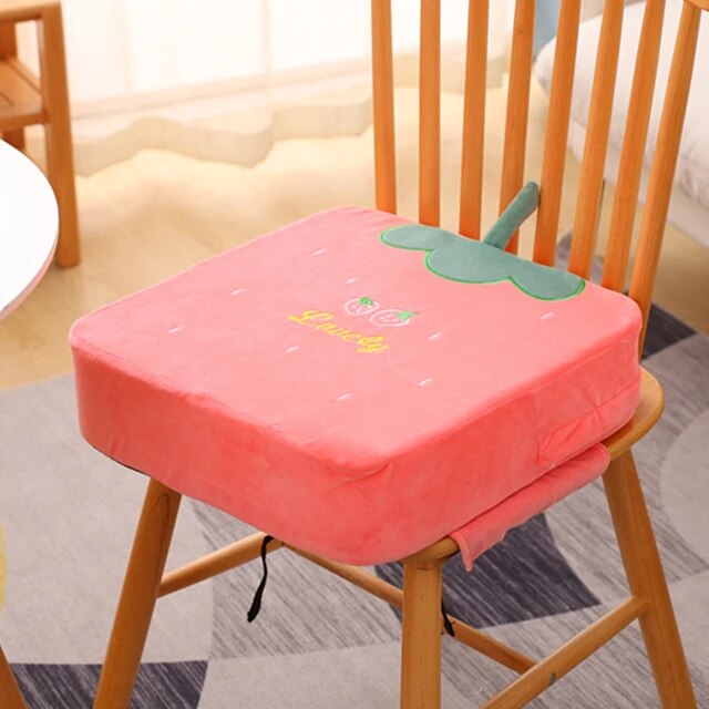 The Mum Shop AU-Kids Dining Booster Seat Cushion -Available in Multiple Styles with safety straps