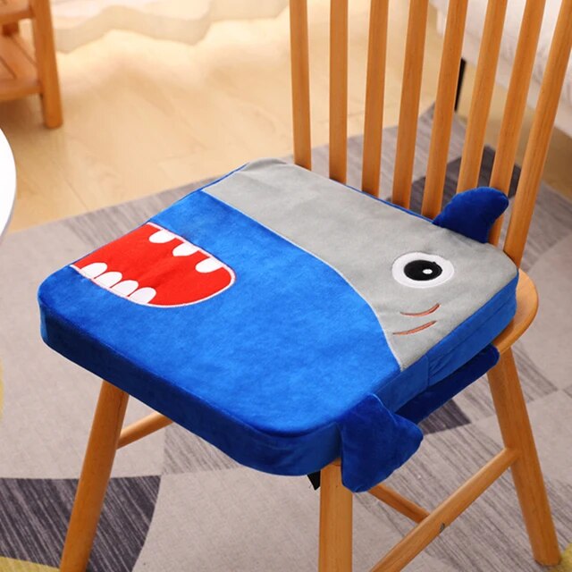 The Mum Shop AU-Kids Dining Booster Seat Cushion -Available in Multiple Styles with safety straps