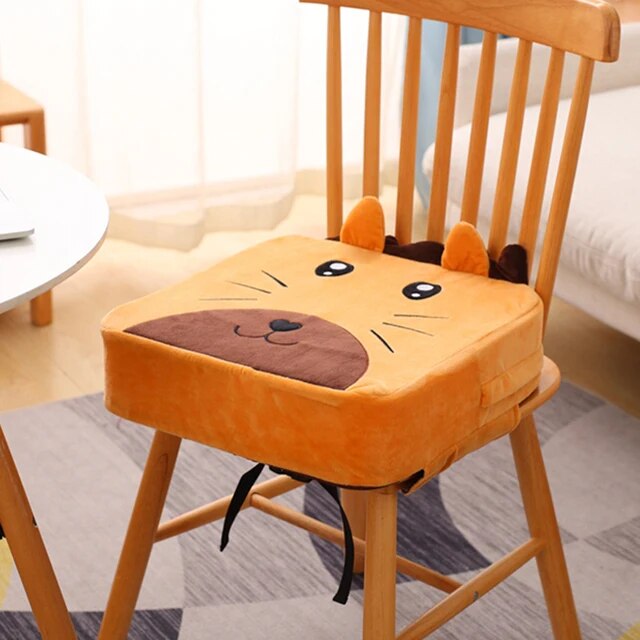 The Mum Shop AU-Kids Dining Booster Seat Cushion -Available in Multiple Styles with safety straps