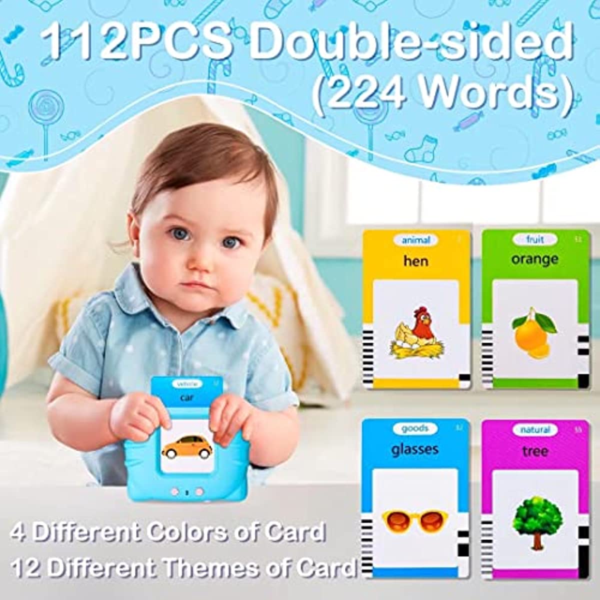 The Mum Shop AU -Learn-to-talk Flash Cards for Toddlers with Reader