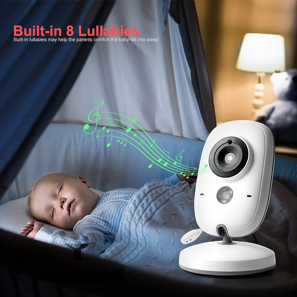 The Mum Shop AU -Wireless (No WIFI) -Baby Monitor 2.4G  Video with  2-way communication Audio & Night Vision