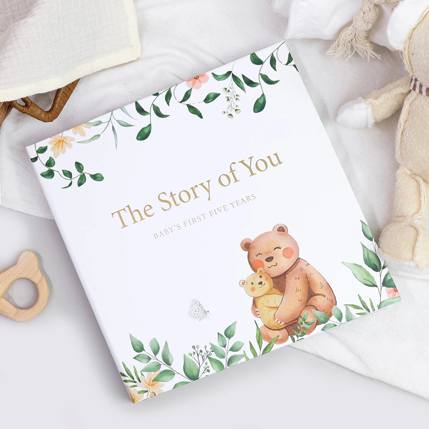 The Mum Shop AU-Baby Milestone Memory Book- First 5 Years 86-pages-Available in 3 styles