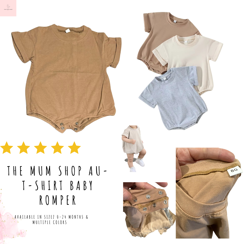 The Mum Shop AU-T-shirt Baby Romper