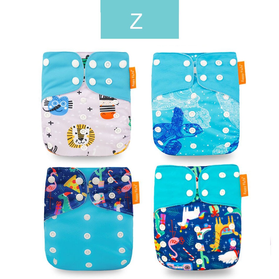 4PCS Baby Cloth Diaper -Environmental Friendly