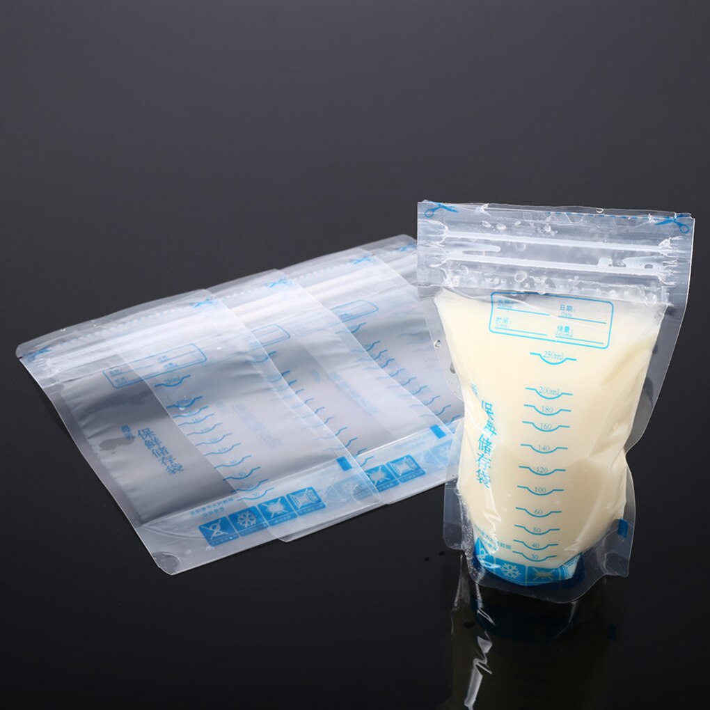 30PCS  -250ml BreastMilk Storage/ Freezer Bags