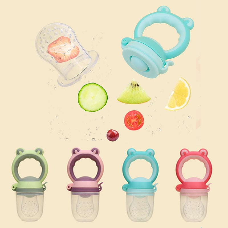 Anti-Choke Baby Food Pacifier -Safely try out new food /Fruit & Veg