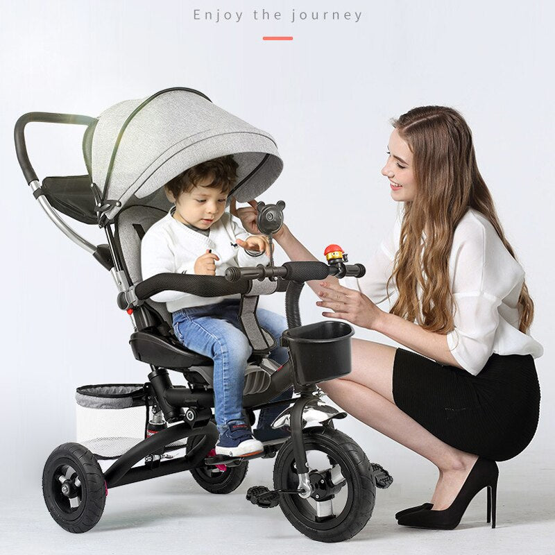 Toddler Stroller 3 In 1 Portable Baby Trike Stroller -Converting