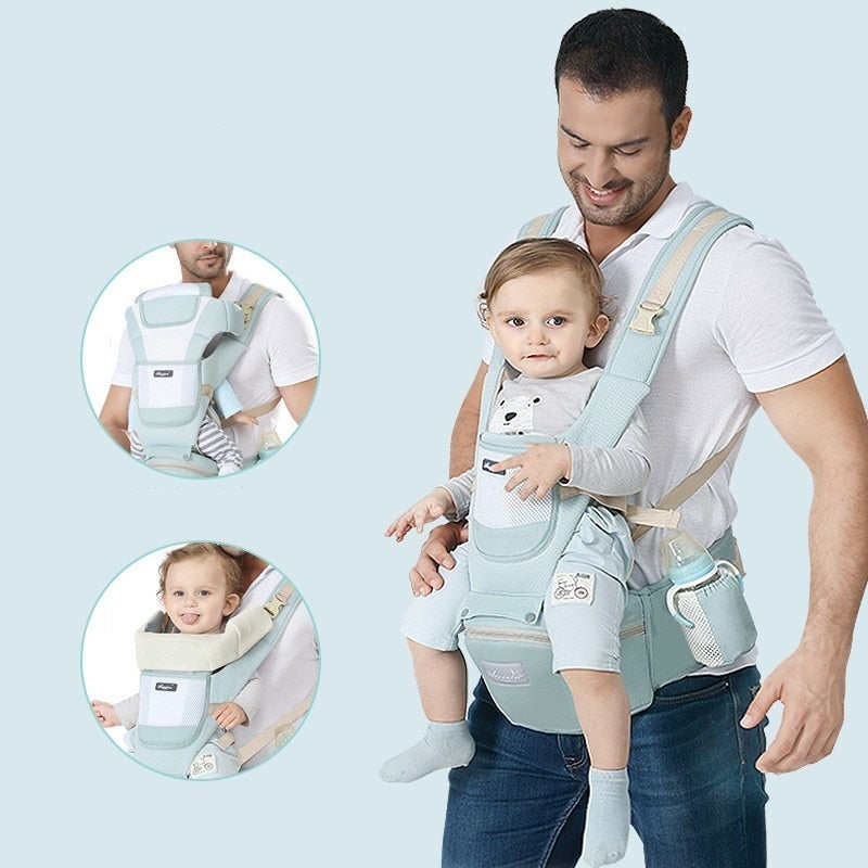 Breathable Kangaroo style Baby  Carrier ( Converts into 6x different styles)