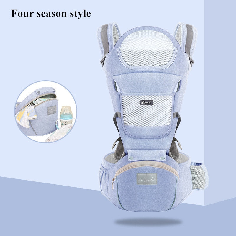 Breathable Kangaroo style Baby Carrier Converts into 6x different st The Mum Shop AU