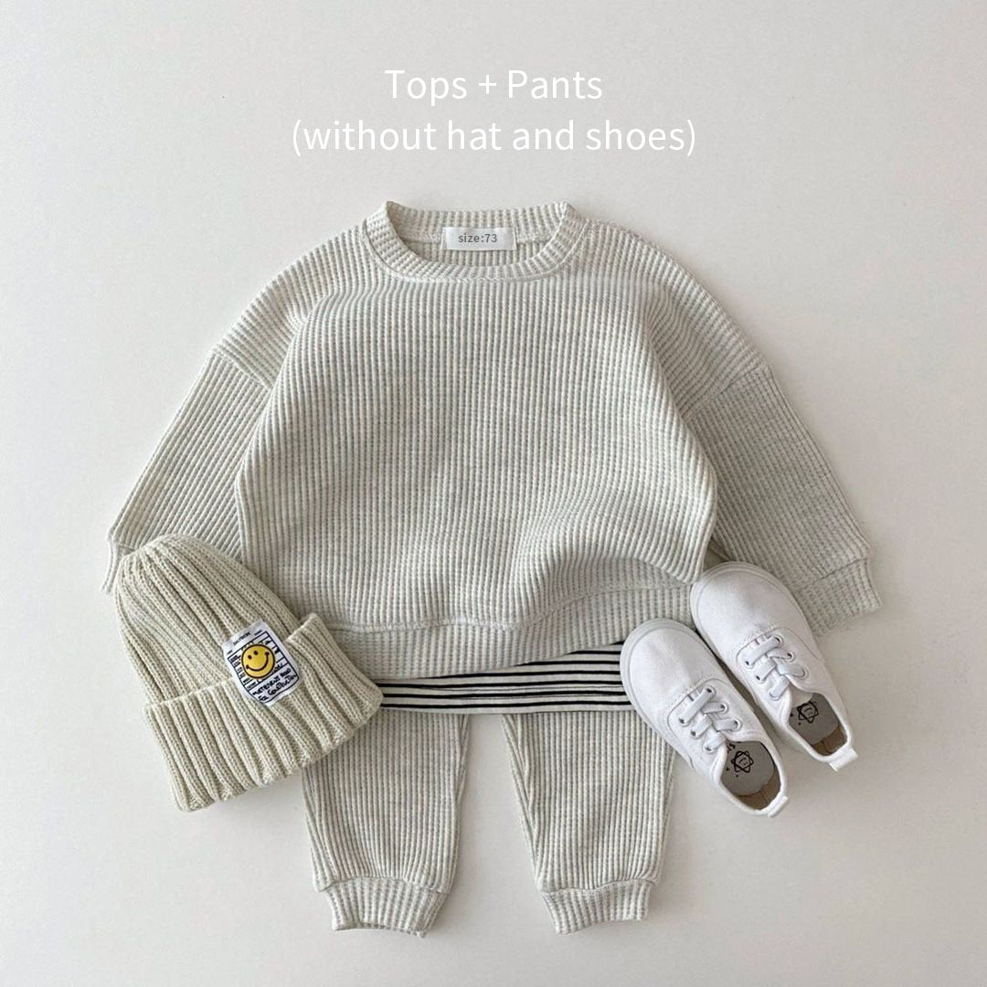 Unisex Baby Winter Set #1- Baby/Toddler Full Outfit Set -7 colors to choose from-sizes 6months -3years