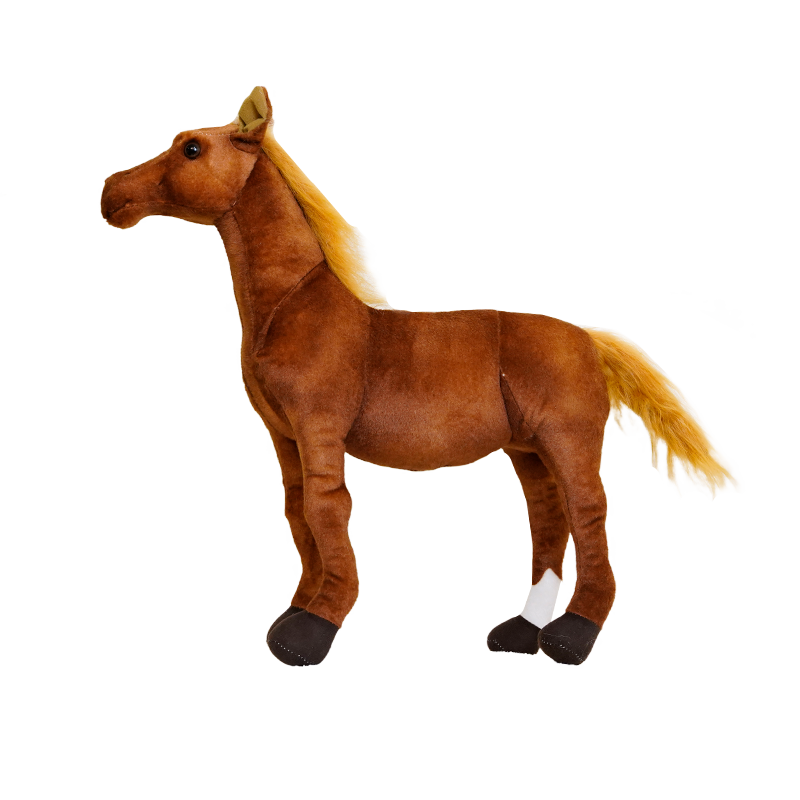 Kids Real Looking Horse Stuffed Plush Animal-4x styles to choose from (Available in 3x Sizes)