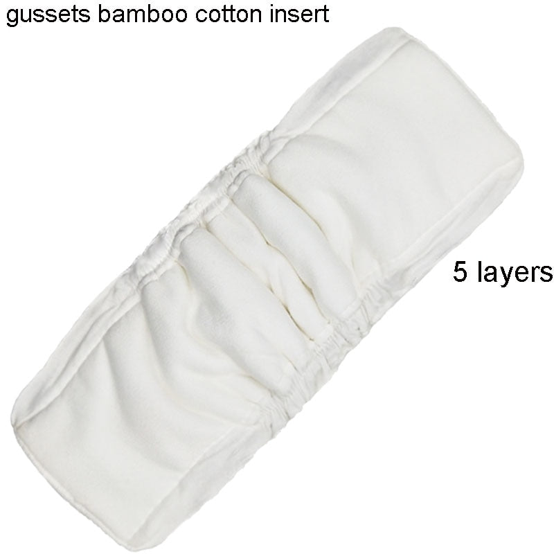 The Mum Shop Au-Bamboo Reusable Washable Diaper Inserts/Liners -