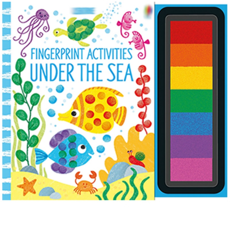 The Fingerprint Activity Book for Toddlers/Kindergarteners