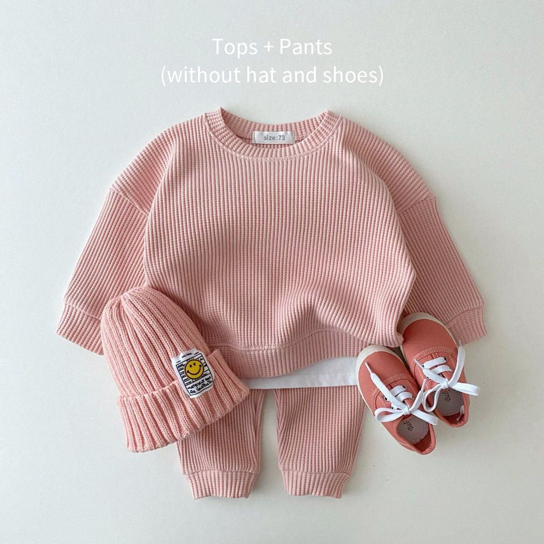 Unisex Baby Winter Set #1- Baby/Toddler Full Outfit Set -7 colors to choose from-sizes 6months -3years