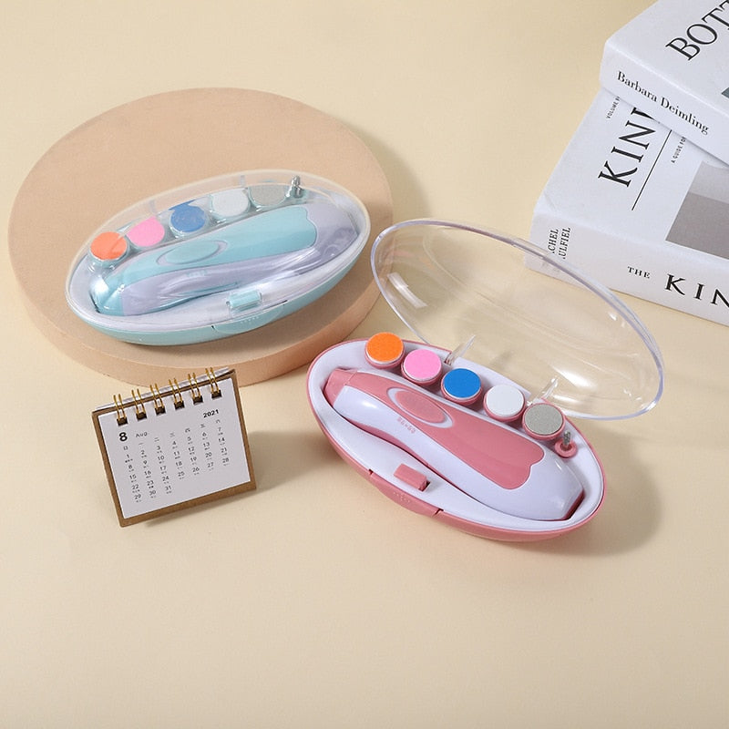 Electric Baby Nail Trim Set 6-in-1