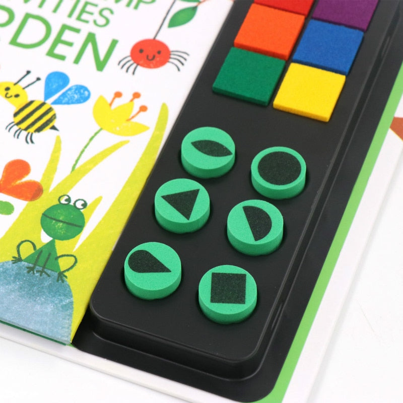 The Fingerprint Activity Book for Toddlers/Kindergarteners