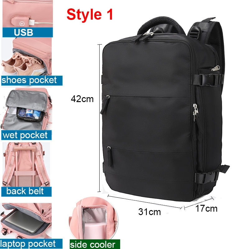 The Mum Shop Au- Mum Lux Hospital/Gym Bag Backpack