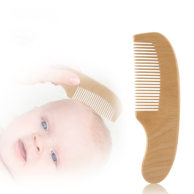 Wooden all Natural Baby hair comb