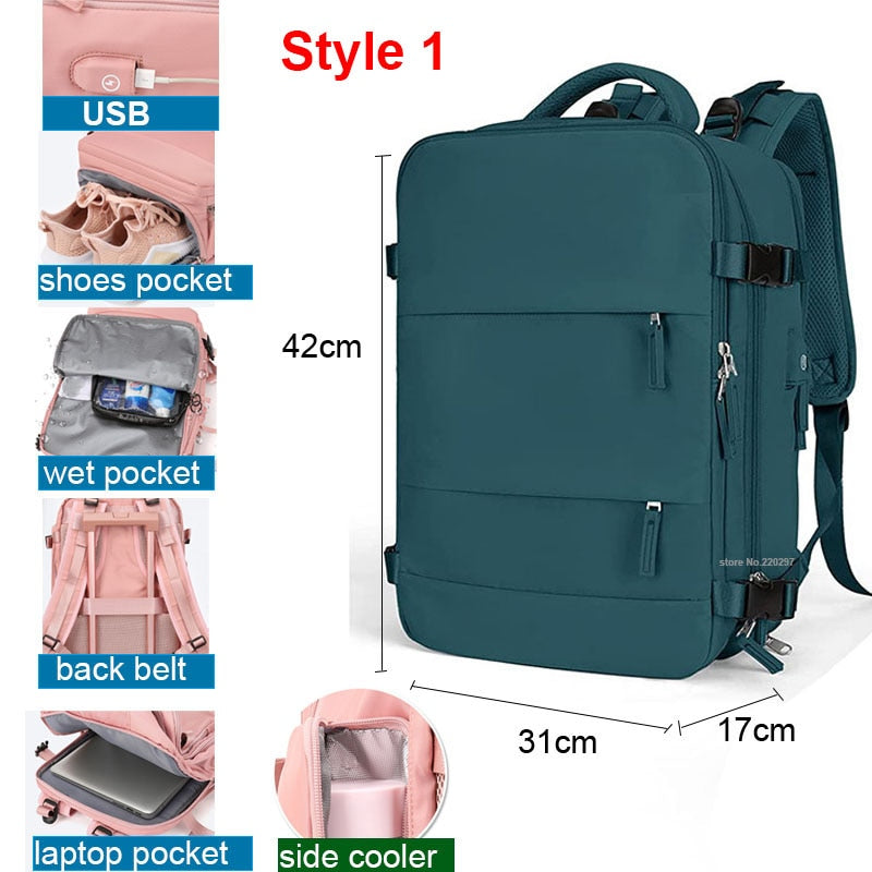 The Mum Shop Au- Mum Lux Hospital/Gym Bag Backpack