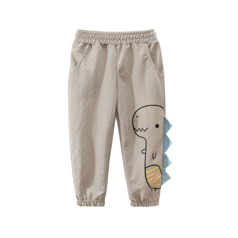 3D Dinosaur Summer Pants for boys-3x colors to choose from (size 2Y-9Years)