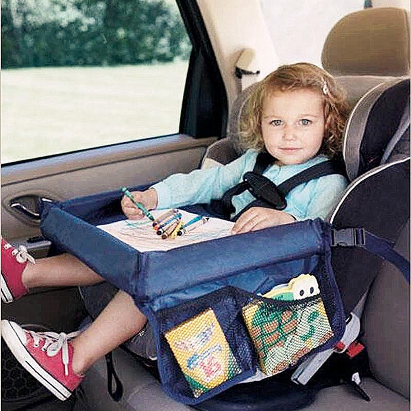 Learning with Louis Kids Portable Tray/Table for car seat/Stroller/Airplane)