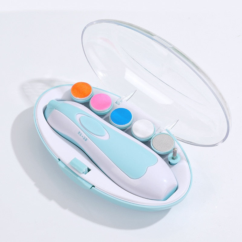 Electric Baby Nail Trim Set 6-in-1