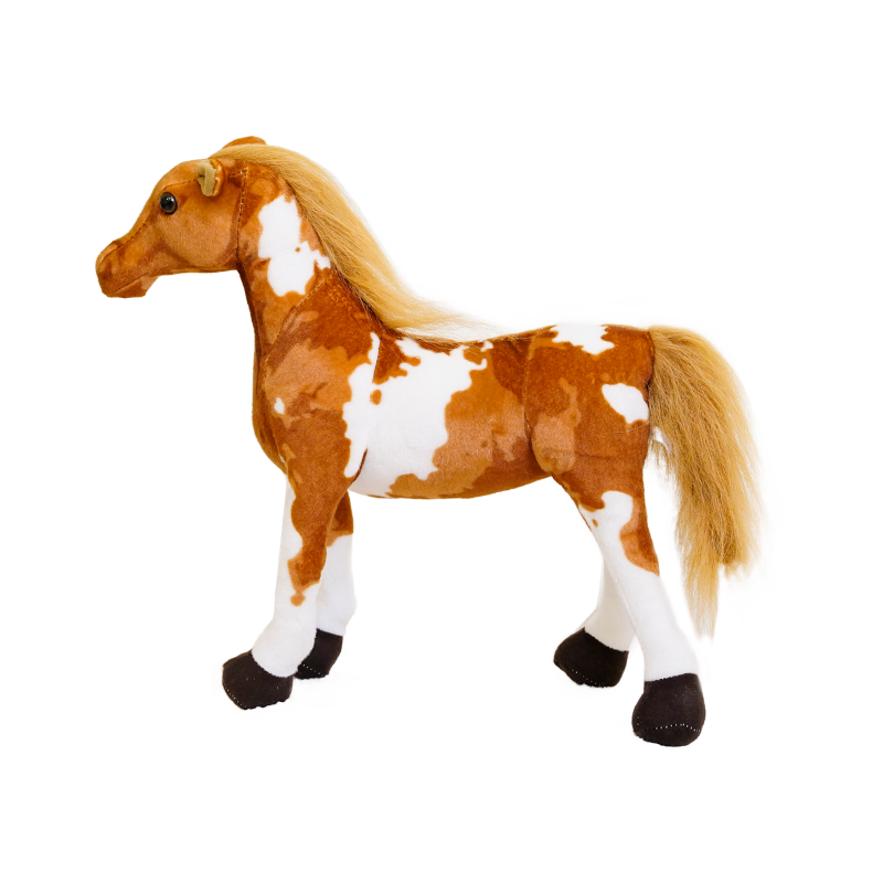 Kids Real Looking Horse Stuffed Plush Animal-4x styles to choose from (Available in 3x Sizes)