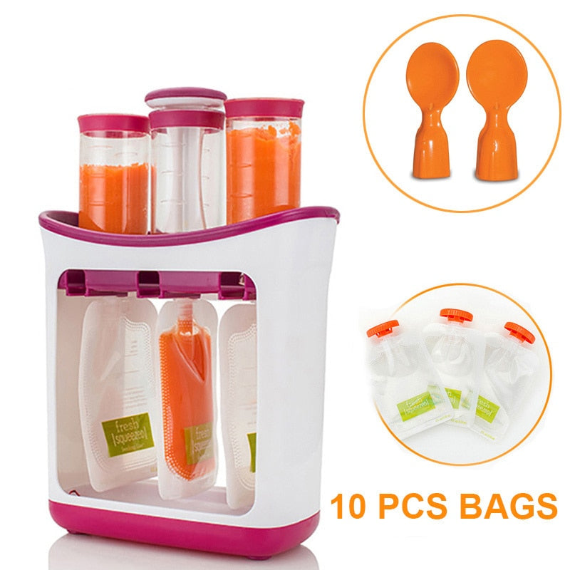 Baby Food Maker -Make Baby squeezy food at home Bundle