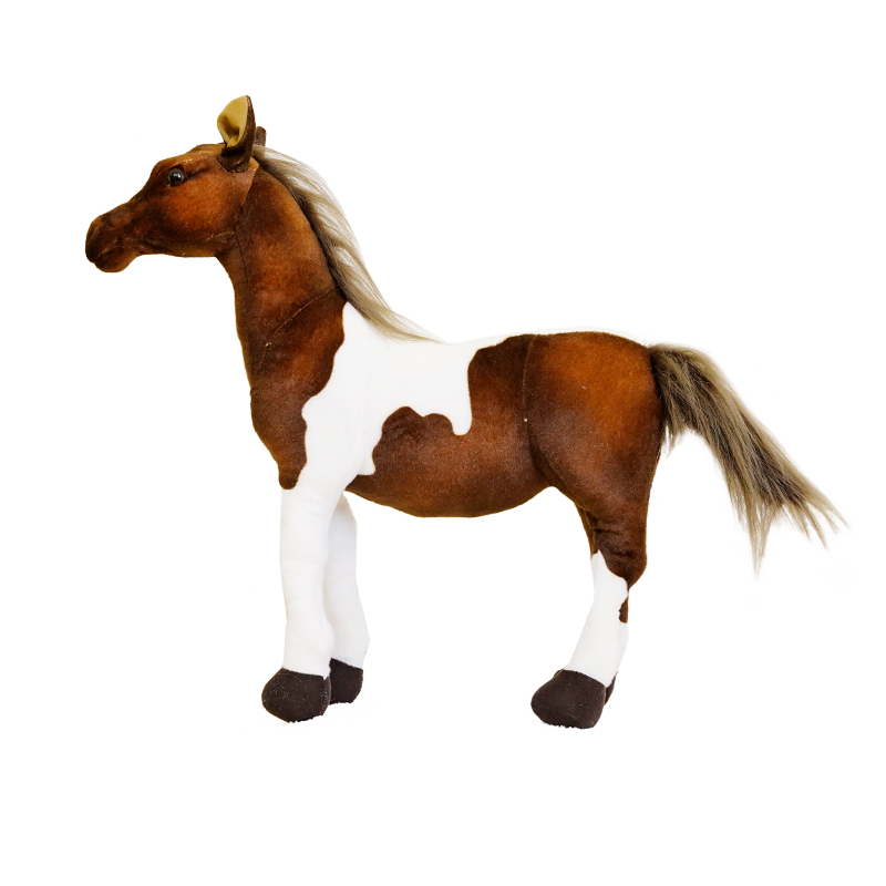 Kids Real Looking Horse Stuffed Plush Animal-4x styles to choose from (Available in 3x Sizes)