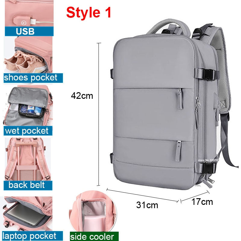 The Mum Shop Au- Mum Lux Hospital/Gym Bag Backpack