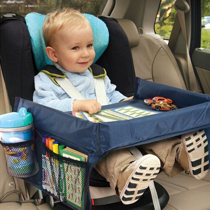 Learning with Louis Kids Portable Tray/Table for car seat/Stroller/Airplane)