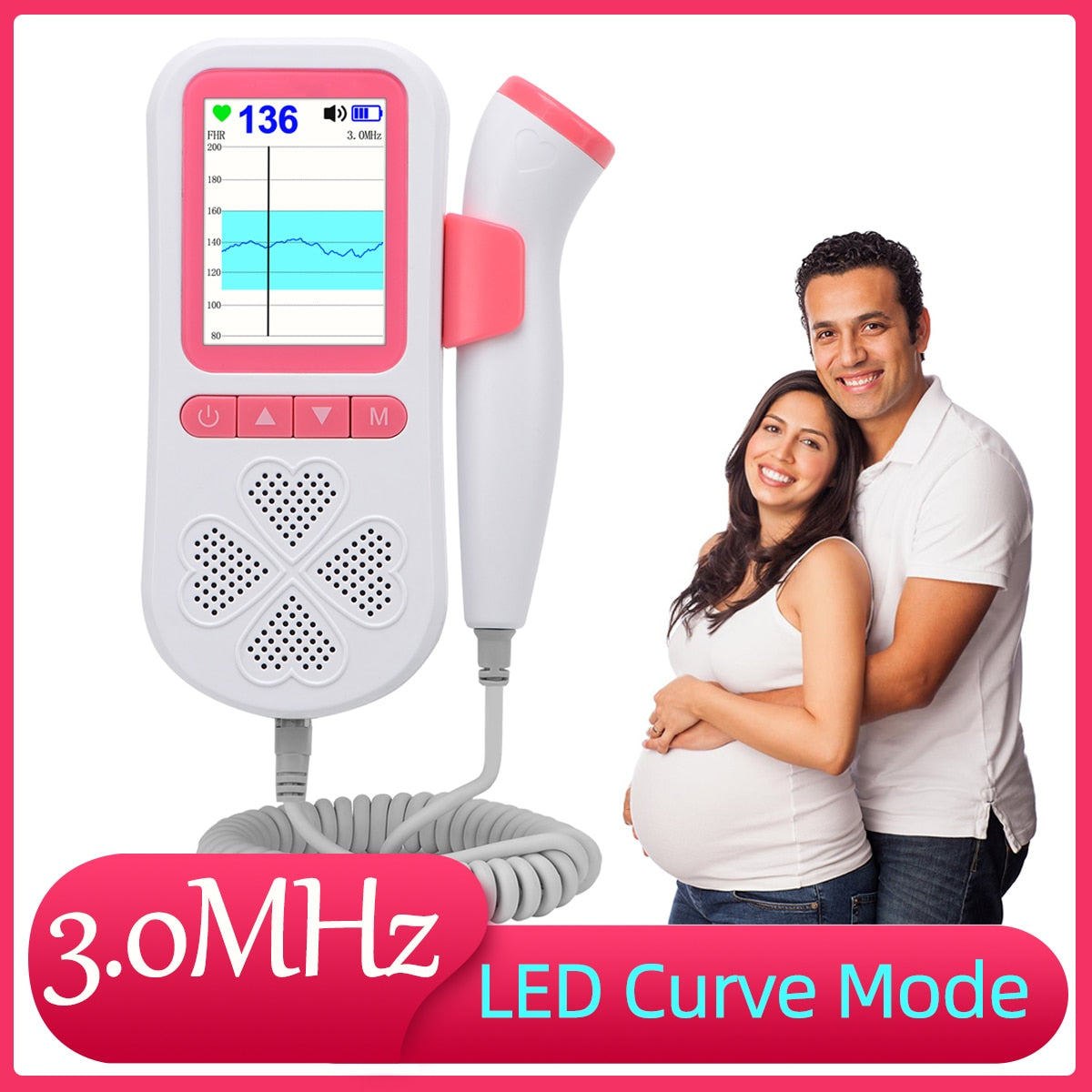 Fetal Heart Doppler – Luxe Mom