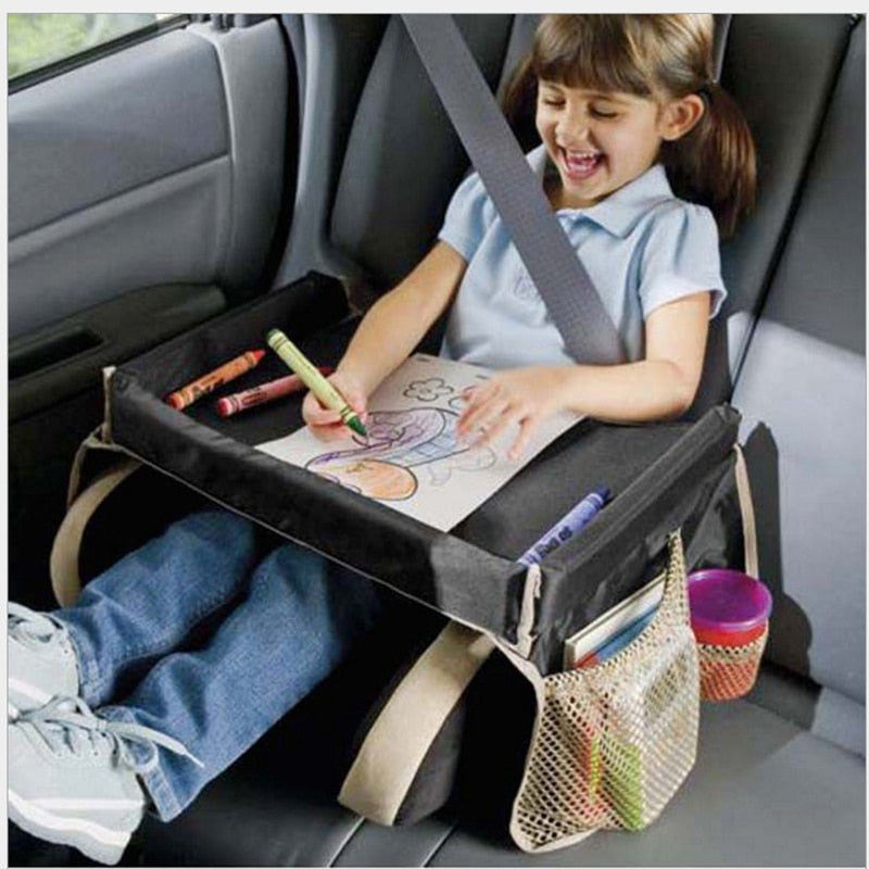 Learning with Louis Kids Portable Tray/Table for car seat/Stroller/Airplane)