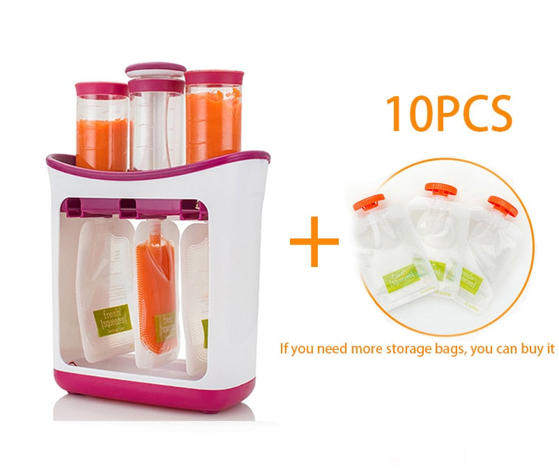 Baby Food Maker -Make Baby squeezy food at home Bundle