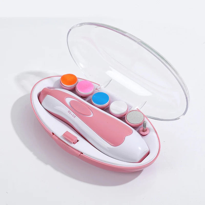 Electric Baby Nail Trim Set 6-in-1