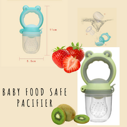 Anti-Choke Baby Food Pacifier -Safely try out new food /Fruit & Veg